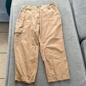 Talbots Light Brown Cargo Pants